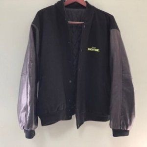 Men's VTG Varsity Coat Showtime Rare ONE OF A KIND MADE FOR STAFF ONLY Size 2XL
